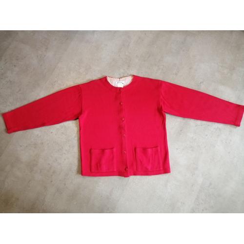 Gilet Rouge 12 Ans Jacadi