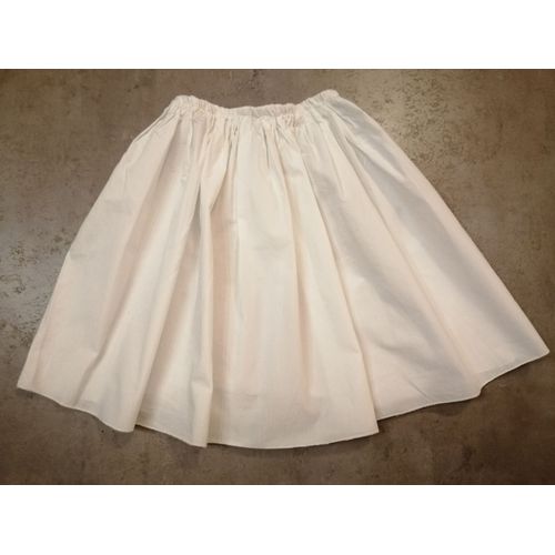 Jupe Coton Blanche Taille 4 Ans