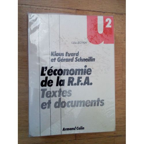 L'economie De La R F A Texte Et Documents