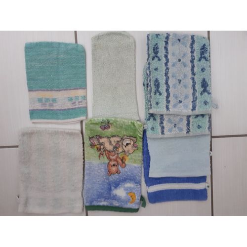 Lot De Gants De Toilette