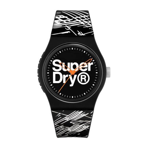 Montre Analogique Bracelet Silicone Urban Etch - Bleu