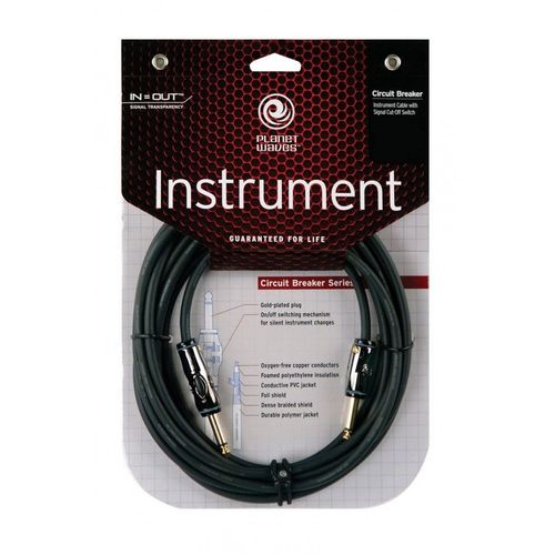 Planet Waves AG30 - Câble jack/jack mono 9 m avec interrupteur