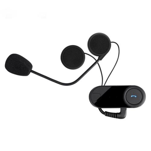 Casque Interphone moto Bluetooth casque Interphone avec Radio FM +