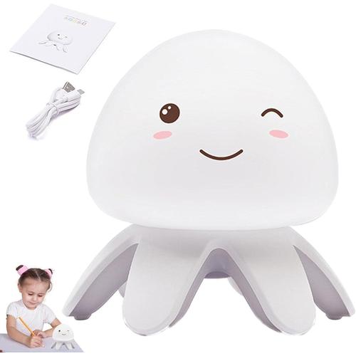 Veilleuse Méduse - Méduse En Silicone Pour Veilleuse Bébé À Changement Couleur | Cadeaux Mignons Méduse Veilleuse D'enfants Pour Le Bébé Enfant, Décorations Chambre À