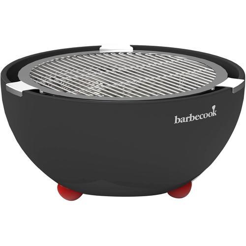 Joya Barbecue de table au charbon adapté au balcon comme barbecue de camping en plein air, noir