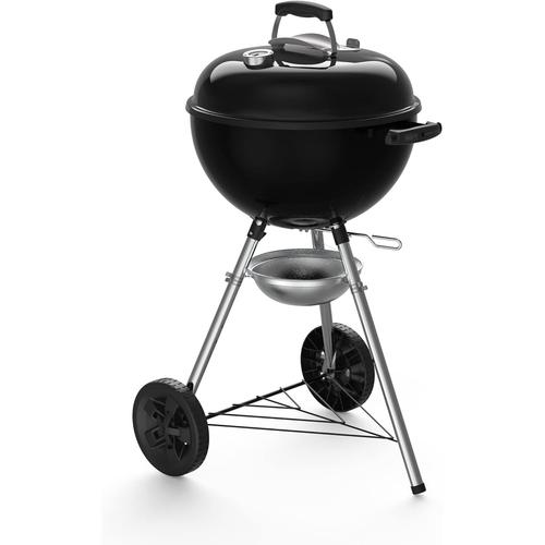 Unique Unique Unique Barbecue à Charbon Original Kettle 47cm - Barbecue E-4710 à Couvercle, Thermomètre, Trépied, Roues - Barbecue