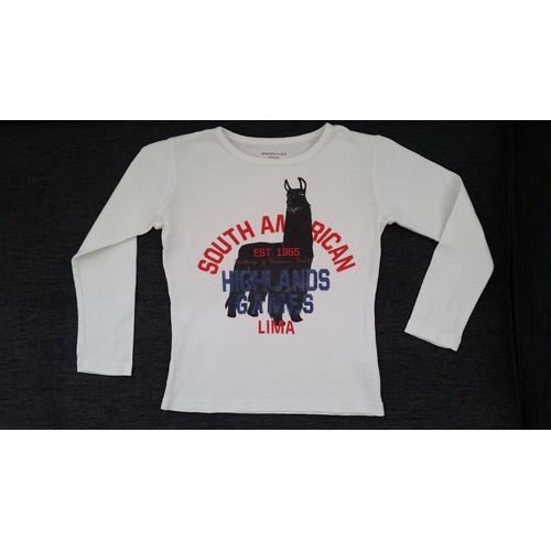 T-Shirt Manches Longues - 7/8 Ans - Tres Bon Etat