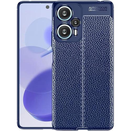 Coque Pour Xiaomi Redmi Note 12 Turbo. Conception De Manchon En Silicone Résistant Aux Chocs, Doux Et Fin, Anti-Rayures, Étui De Protection Pour Xiaomi Redmi Note 12 Turbo. Bleu