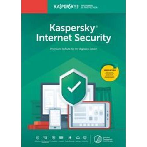 Kaspersky Internet Security 2020, Version Complète, Téléchargement, 1 Appareil 2 Ans