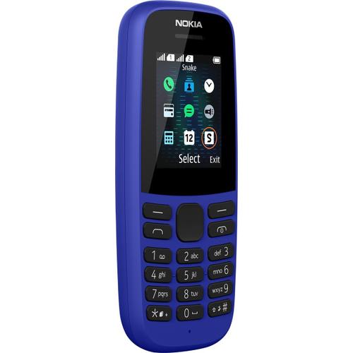 Nokia 105 Dual-SIM (2019) bleu