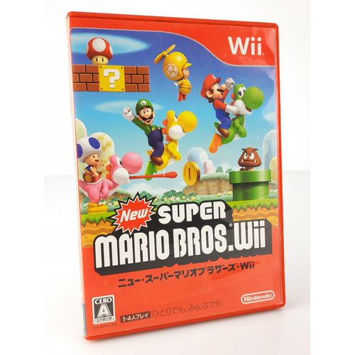 New Super Mario Bros Wii - Version Jap