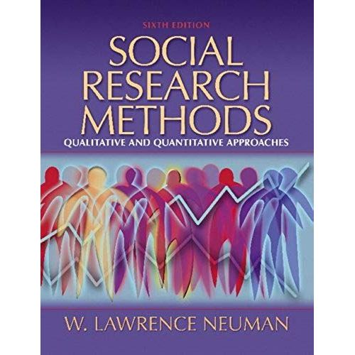 Social Research Methods: Qualitative And Quantitative Approaches