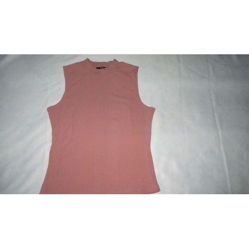 Pull Sans Manches Col Montant Taille S