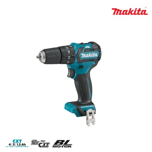 Perceuse visseuse à percussion brushless MAKITA 12V CXT - sans batterie ni chargeur HP332DZ