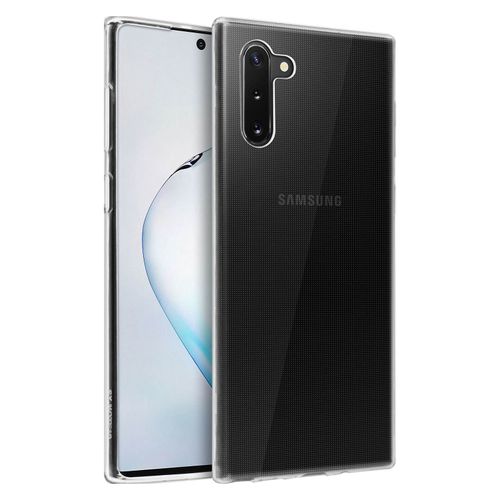Coque Galaxy Note 10 Silicone Gel Flexible Résistant Ultra Fine Transparent