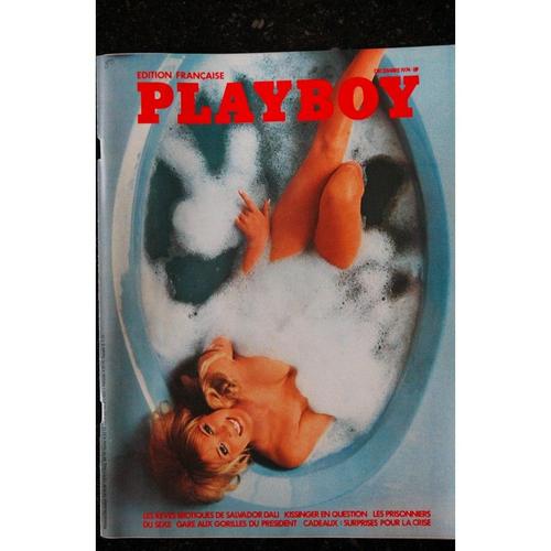 Playboy 013 Decembre 1974 Interview Robert Laffont Vargas Pin-Up Dali Ektas Claudia Janice Raymond