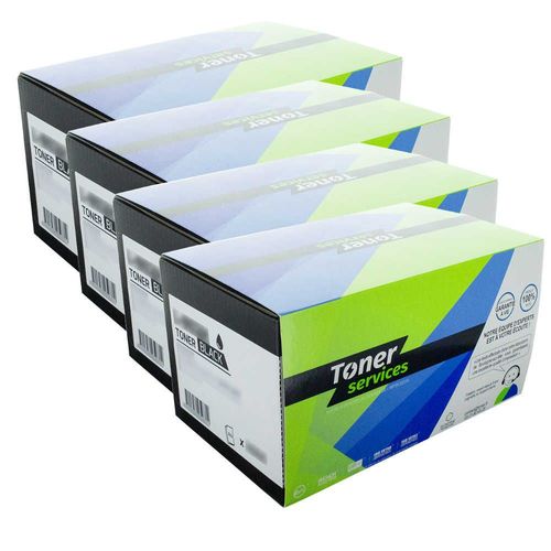 Compatible - Lexmark 802 - Cartouche Noir et couleurs P4KLCX510NCMY -Livraison en 48/72 heures