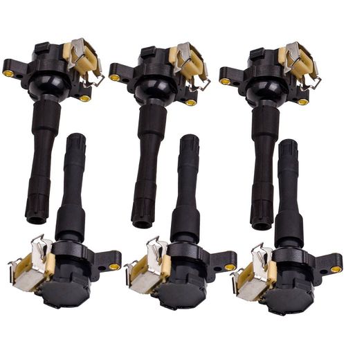 6x Bobine Allumage Zündeinheit Zündmodul Stabzündspule Pour Bmw E36 E46 E39 E38