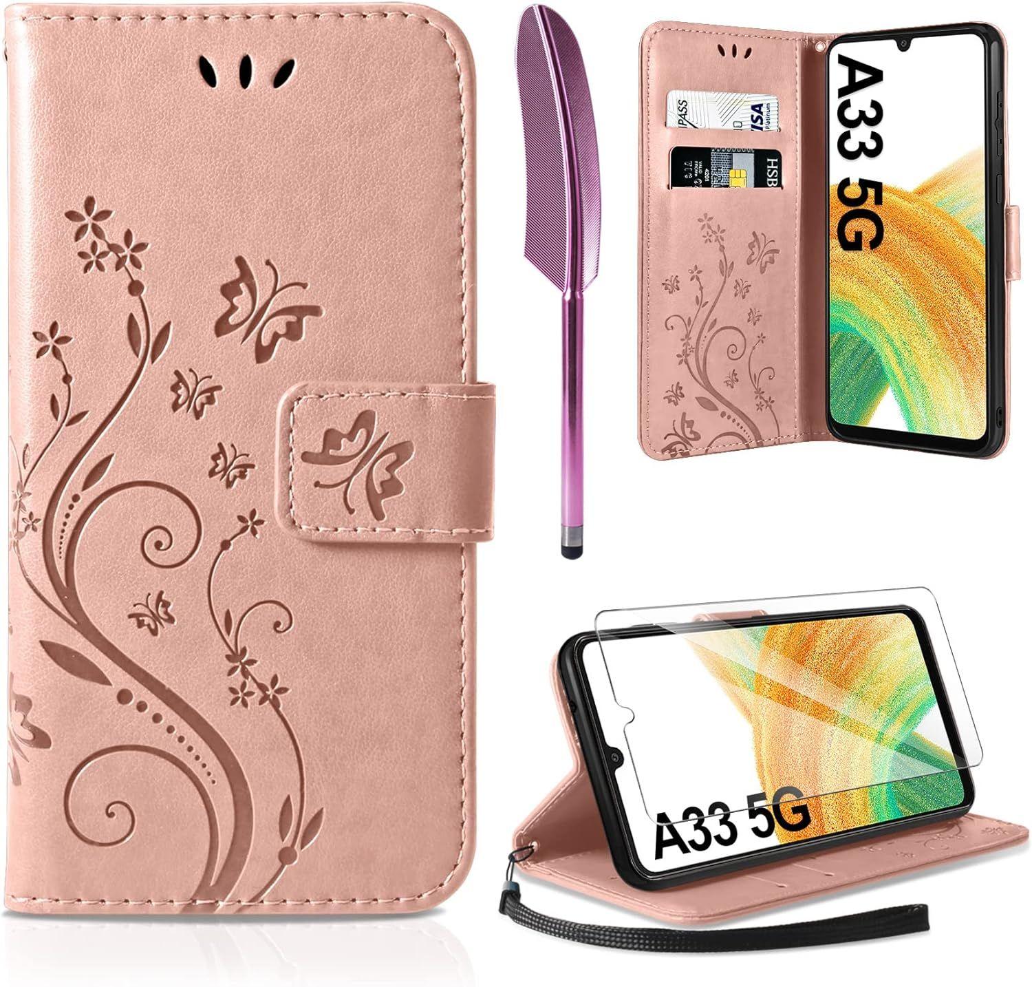 tui En Cuir Compatible Avec Samsung Galaxy A33 5g Etui Avec...