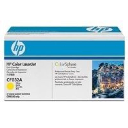 HP 646A - Jaune - originale - LaserJet - cartouche de toner (CF032A) - pour LaserJet Enterprise CM4540 MFP, CM4540f MFP, CM4540fskm MFP