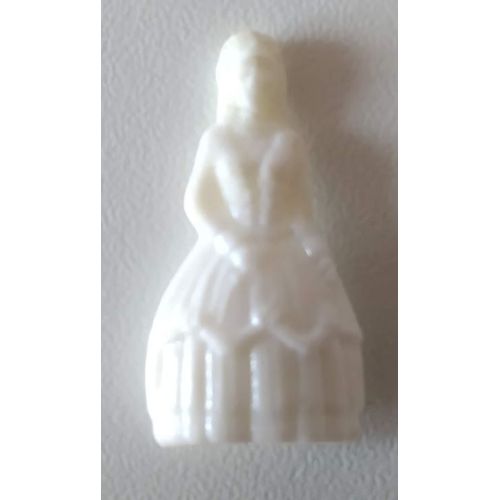 Fève Plate Plastique Princesse