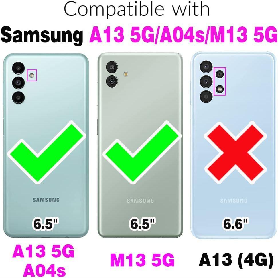 tui De Tlphone Pour Samsung Galaxy A13 5g/A04s Avec Film ... - 2