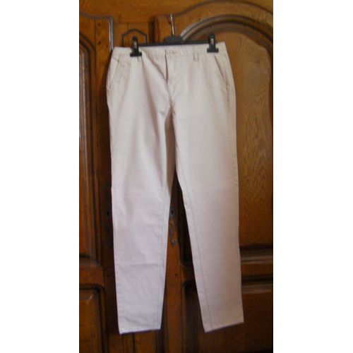 Pantalon Beige Camaieu - Taille 40
