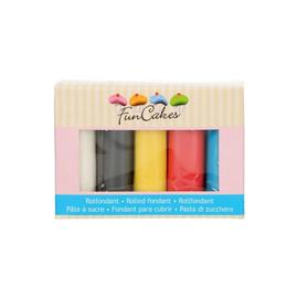 P&Acirc;TE &Agrave; SUCRE COULEURS PRIMAIRES 5X100G