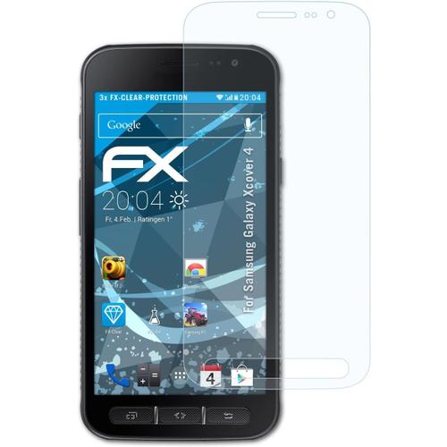 Film De Protection Compatible Avec Samsung Galaxy Xcover 4 Film, Protecteur D'écran Fx Ultra-Clair 3x