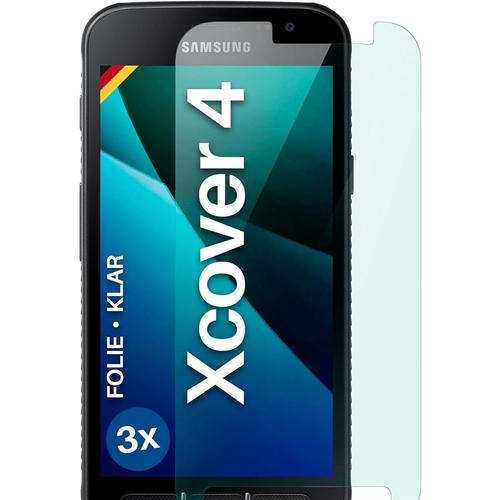 Film De Protection Compatible Avec Samsung Galaxy Xcover 4 Protecteur D'écran, Seulement 0,2 Mm D'épaisseur, Film Pour L'écran, Hd Ultra Clair Et Extra Résistant Aux Rayures - 3 Pièces