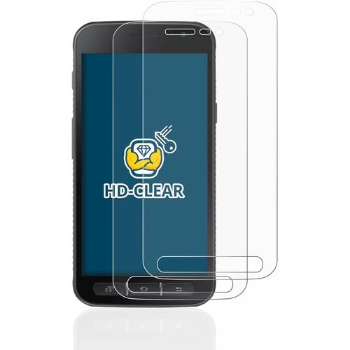 Film De Protection D'écran 2 Pièces Compatible Avec Samsung Galaxy Xcover 4 / 4s Film De Protection D'écran Ultra Clair