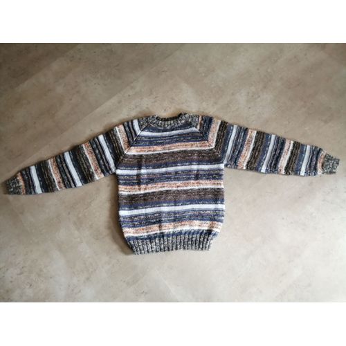 Pull Tricoté Main 10 Ans