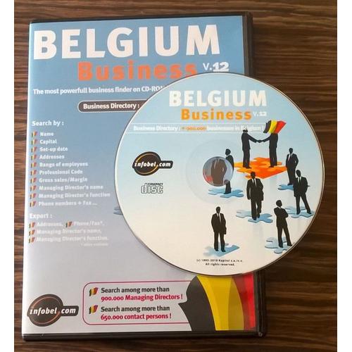 Belgium Business V12 Directory Annuaire