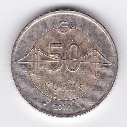 Turquie 50 Kurus 2010