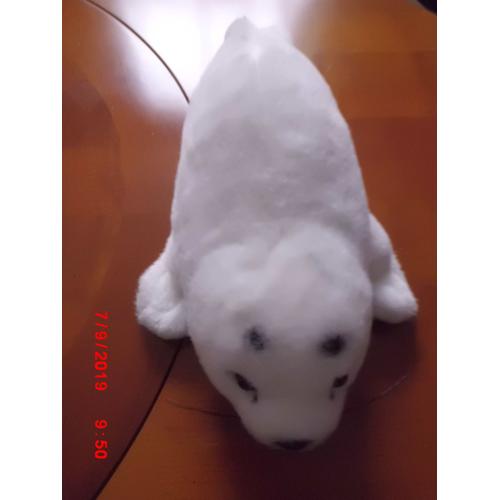 Peluche Phoque Blanc Jemini