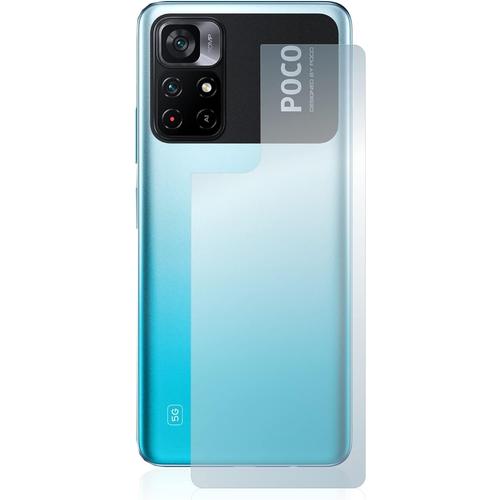 Film De Protection En Verre Trempé Compatible Avec Xiaomi Poco M4 Pro 5g Arrière Film De Protection En Verre Extrêmement Résistant Aux Rayures 9h, Anti-Traces De Doigts