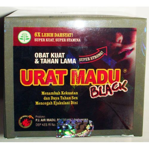 Urat Madu Black - Formule Super Strong - Aphrodisiaque & Stimulant Sexuel 100% Végétal, Pour Homme Et Femme Adulte, Aux Meilleures Plantes Aphrodisiaques D' Indonesie Et Du Timor.