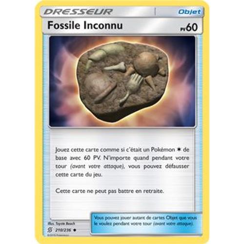 Fossile Inconnu - 210/236 - Harmonie Des Esprits
