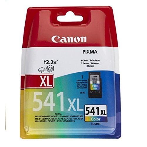 Canon CL-541XL - Cartouche d'encre 3 couleurs grande capacité authentique - Cyan, magenta, jaune