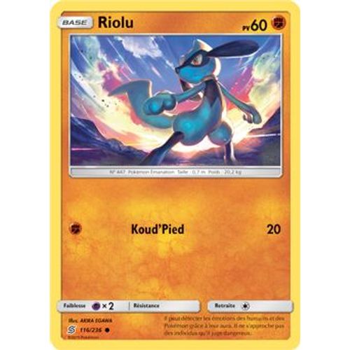 Riolu - 116/236 - Harmonie Des Esprits