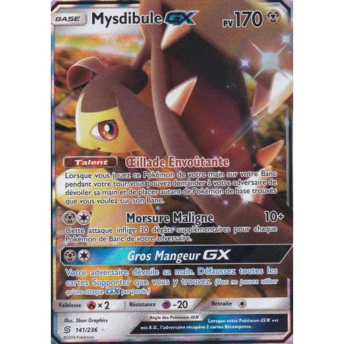 Pokémon - 141/258 - Sl11 - Soleil Et Lune - Harmonie Des Esprits - Mysdibule Gx - Ultra Rare