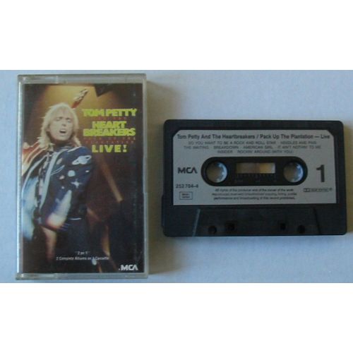 Tom Petty And The Heartbreakers Cassette Audio Pack Up The Plantation Live