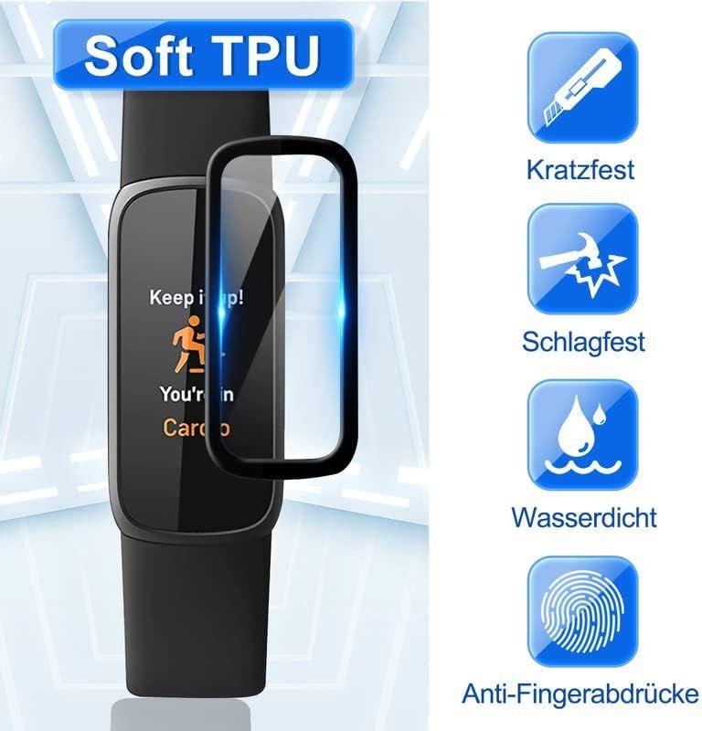 Fr Schutzfolie Panzerglasfolie Fitbit Luxe Folie 2 Stck], ... - 2