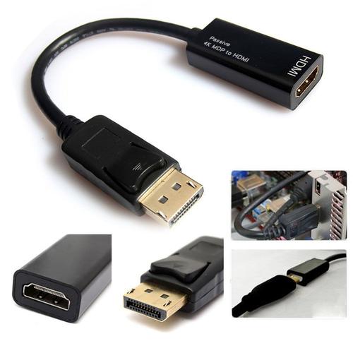 Homme DP Displayport vers HDMI femelle adaptateur convertisseur Câble 4K * 2K Résolution ZJT083