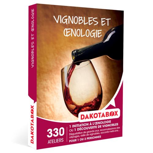 Vignobles Et Oenologie Dakotabox Coffret Cadeau Gastronomie