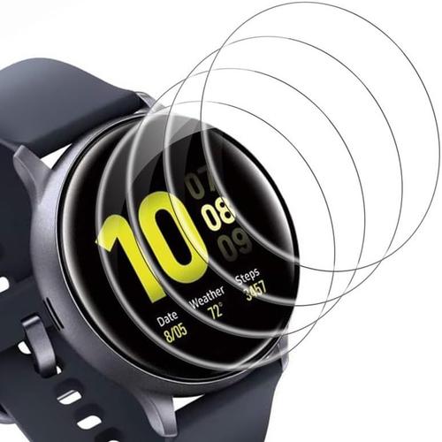 For Watch Active 2 44 Mm Tempered Glass Screen Protector Watch Active 2 Screen Protector Soft Tpu Screen Protector Samsung Watch Active 2 44 Mm Film, Pack Of 2 For Samsung Galaxy Watch Active 2 44 Mm