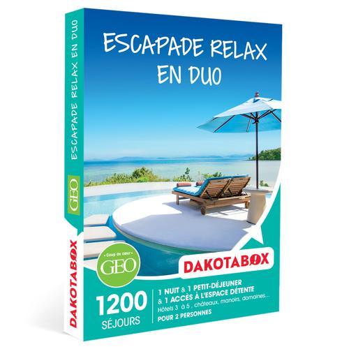 Escapade Relax En Duo Dakotabox Coffret Cadeau Séjour