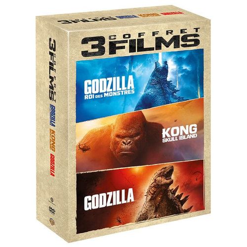 Godzilla + Godzilla : Roi Des Monstres + Kong : Skull Island