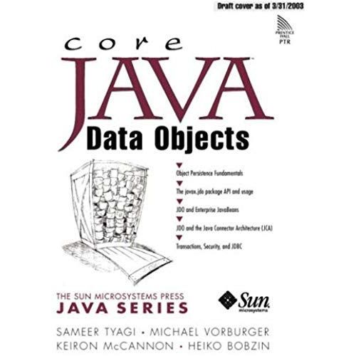 Tyagi, S: Core Java Data Objects