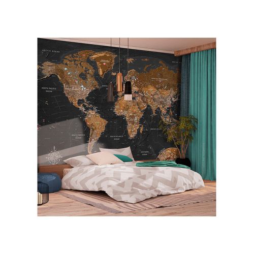 Papier peint WORLD STYLISH MAP 350 x 245 cm
